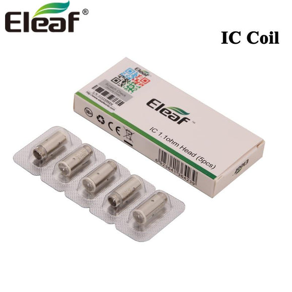 5pcs Eleaf IC Head 1.1ohm Replacement Single Coil