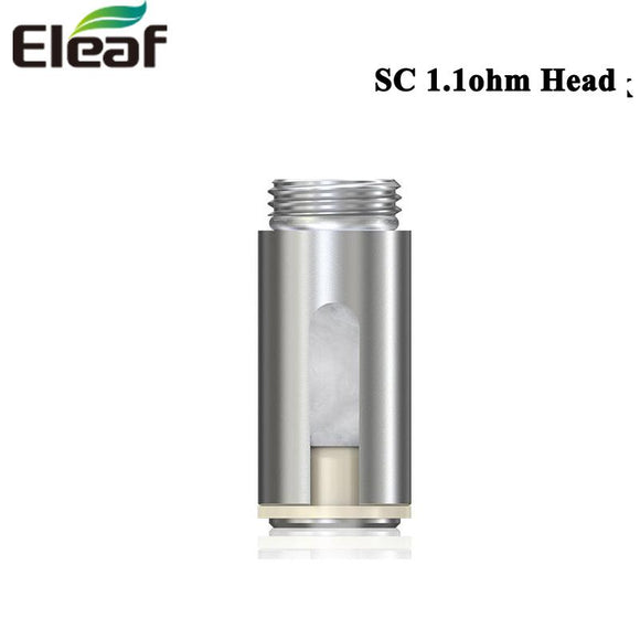 5pcs Eleaf SC 1.1ohm Head 5-15W SS316 Coil