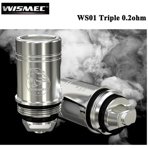 5pcs Wismec WS01 Triple 0.2ohm Coil
