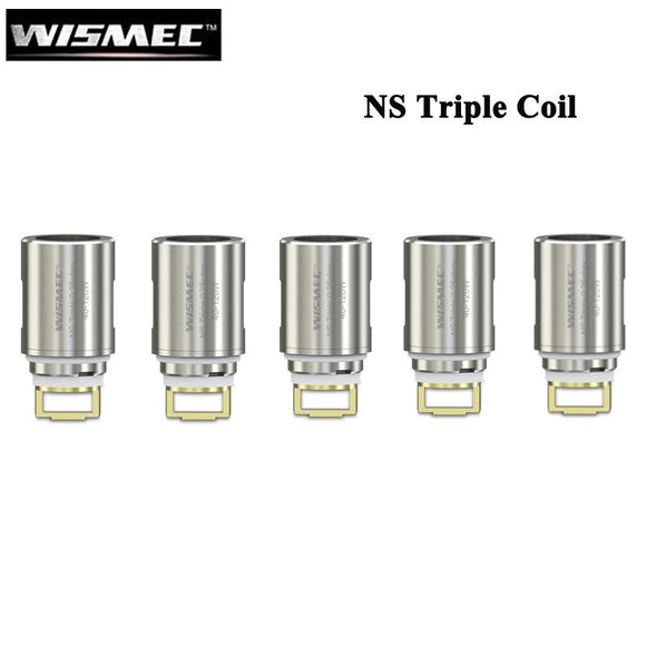 5pcs Wismec NS Triple 0.25ohm Coil Replacement Head